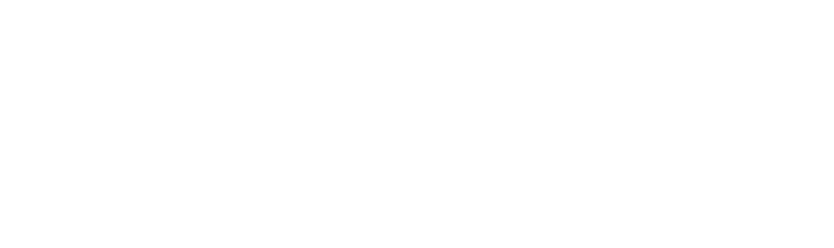 White lowercase text ada next to a bold, abstract icon resembling a stylized person or an arch with a circular cutout, all on a black background.